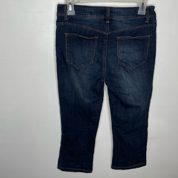 1877 distressed cropped denim jeans size 6 - Picture 6 of 9